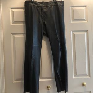 🎉Black 💯 % Leather Pants 44